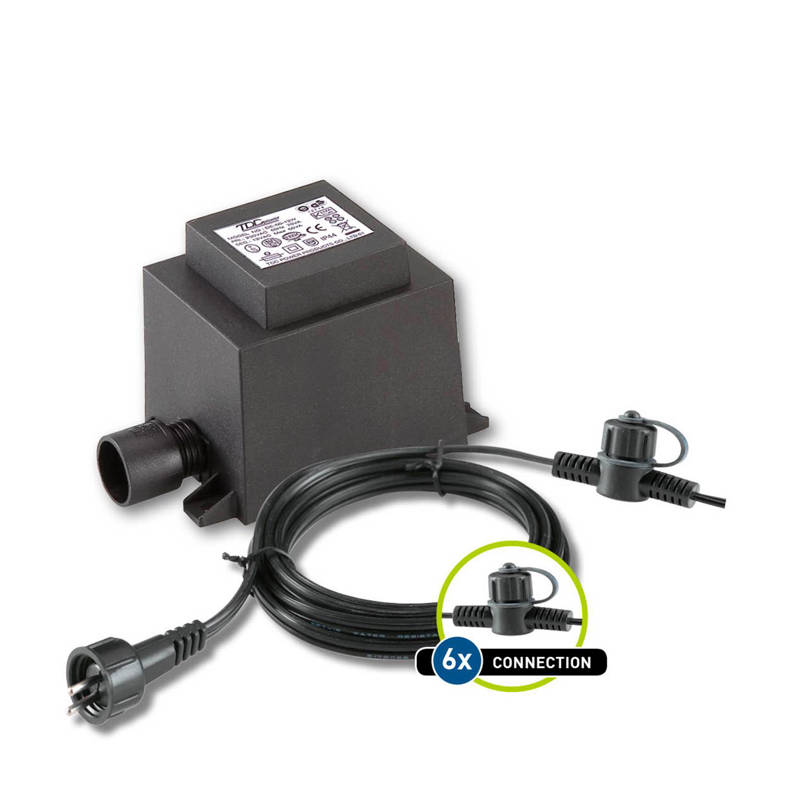 Garden Lights 12V basisset kabel + trafo (60 Watt) wehkamp