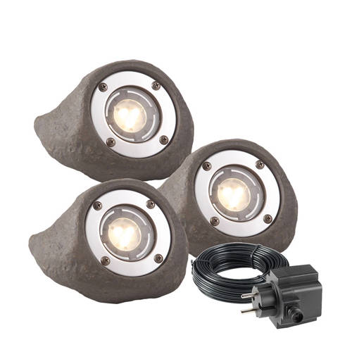 Garden Lights 12V Grondspot Lapis Set Van 3 garden lights kopen in de aanbieding Garden Lights 12V Grondspot Lapis Set Van 3 garden lights kopen in de aanbieding