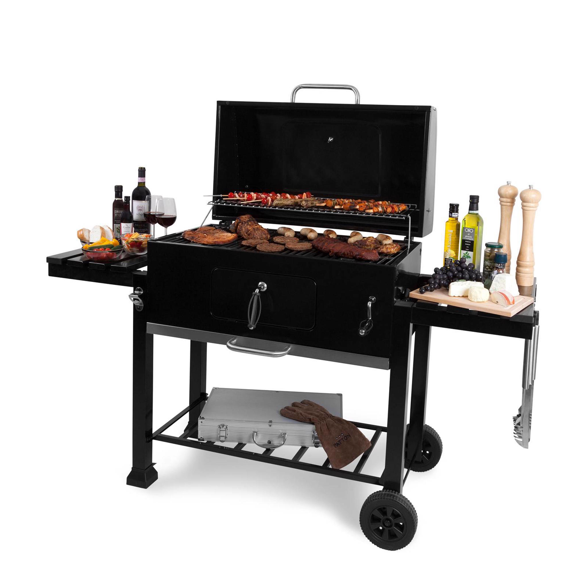 Patton C2 Charcoal Chef XL houtskool barbecue wehkamp