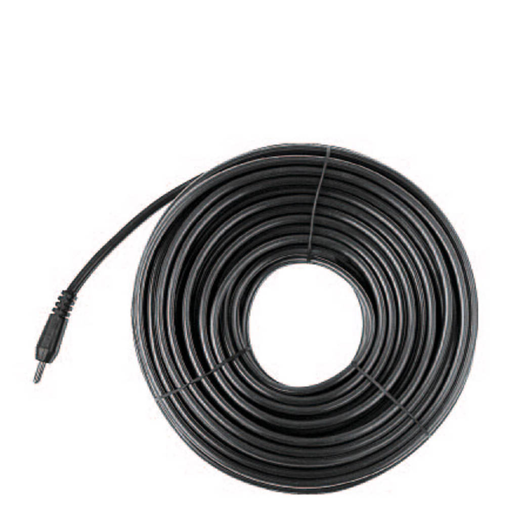 Luxform SPT-1 12V hoofdkabel (15 meter), Zwart