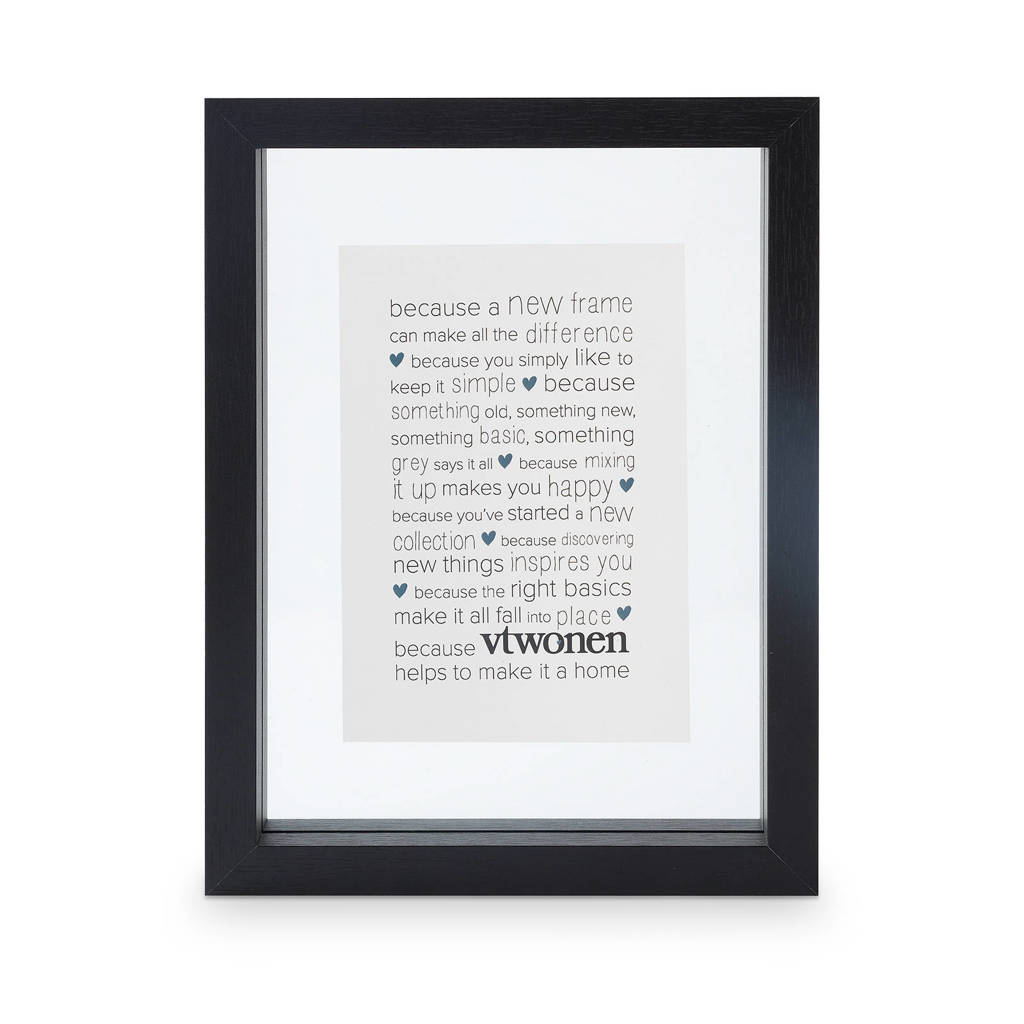 vtwonen fotolijst (18x24 cm), Zwart