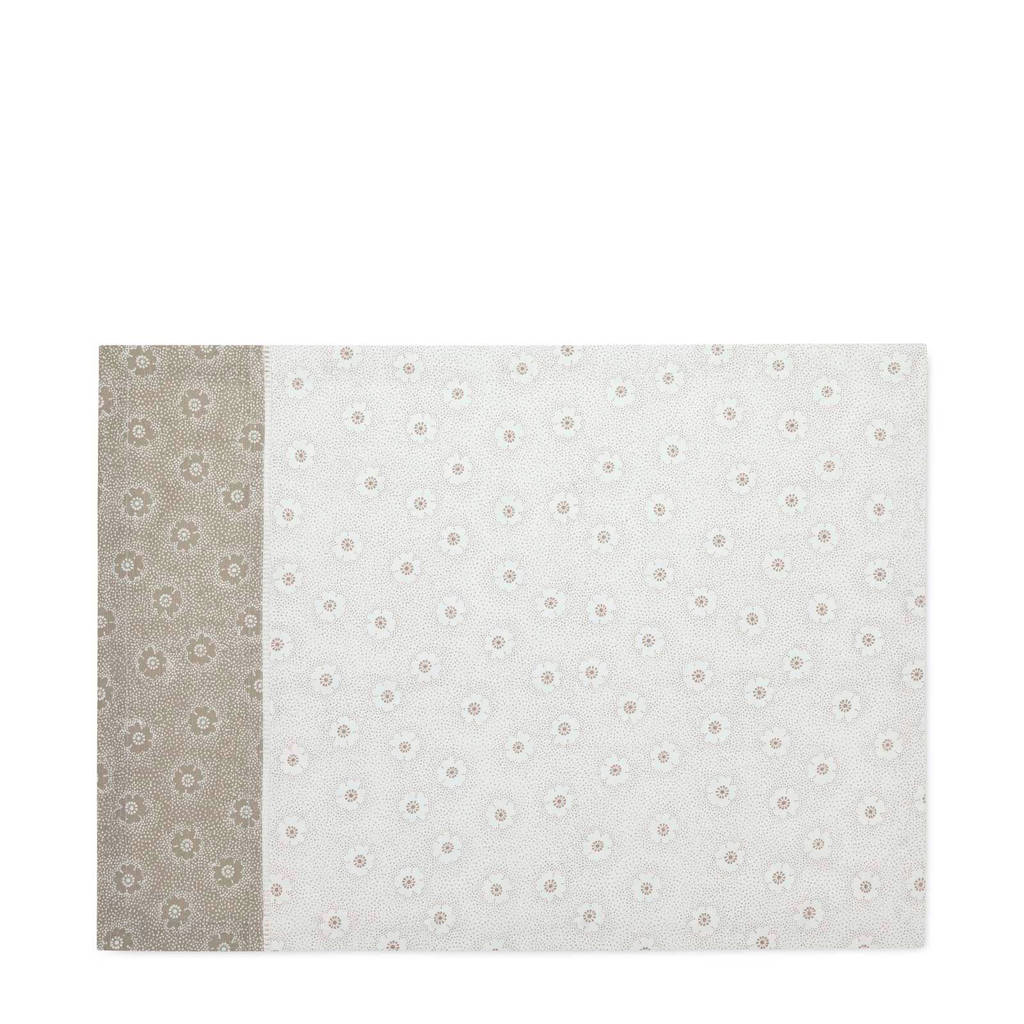 Pip Studio theedoek (50x70 cm), khaki/wit