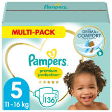 Premium Protection maandbox maat 5 (11-16 kg) 136 luiers