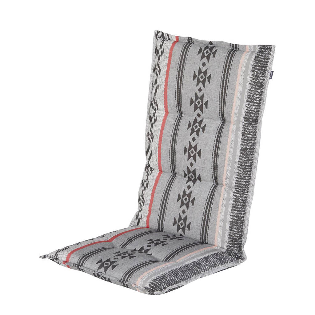 Hartman tuinkussen Chico (hoge rug, set van 2), Grijs