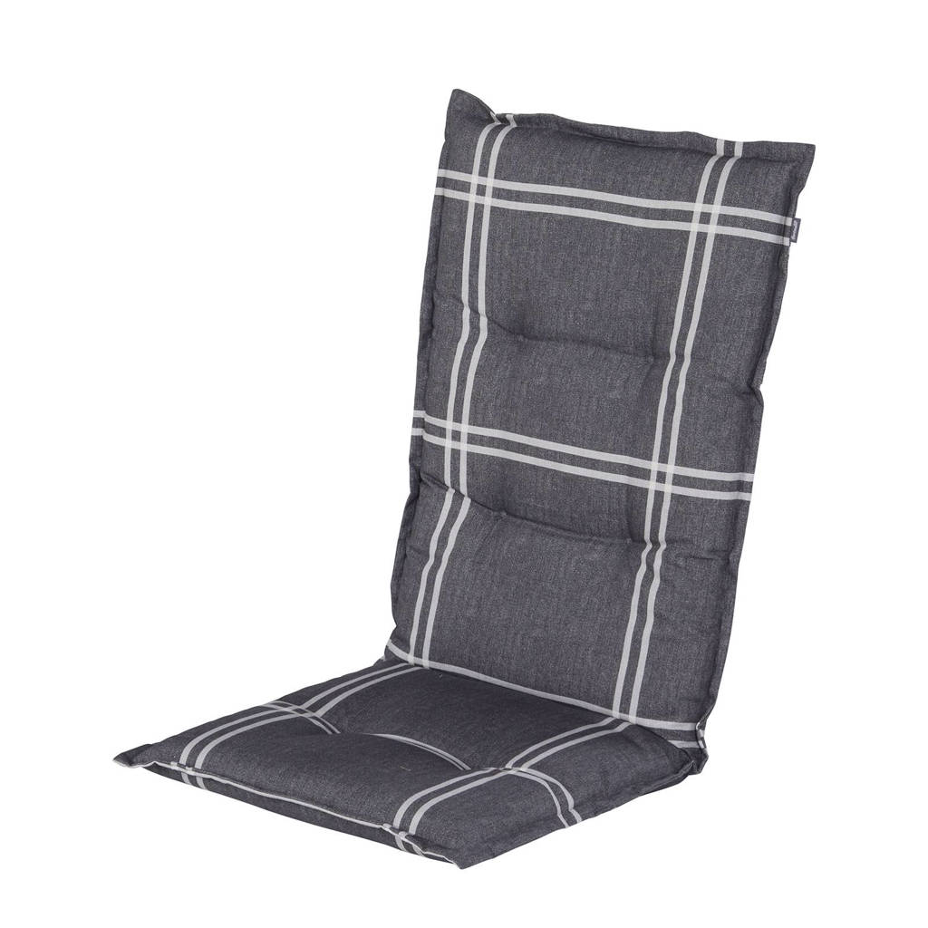 Hartman tuinkussen Devin (hoge rug, set van 2), Grijs