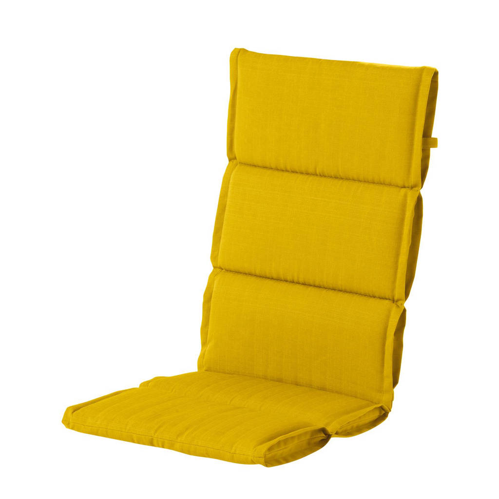 Hartman tuinkussen Casual (sling hoge rug, set van 2), Geel