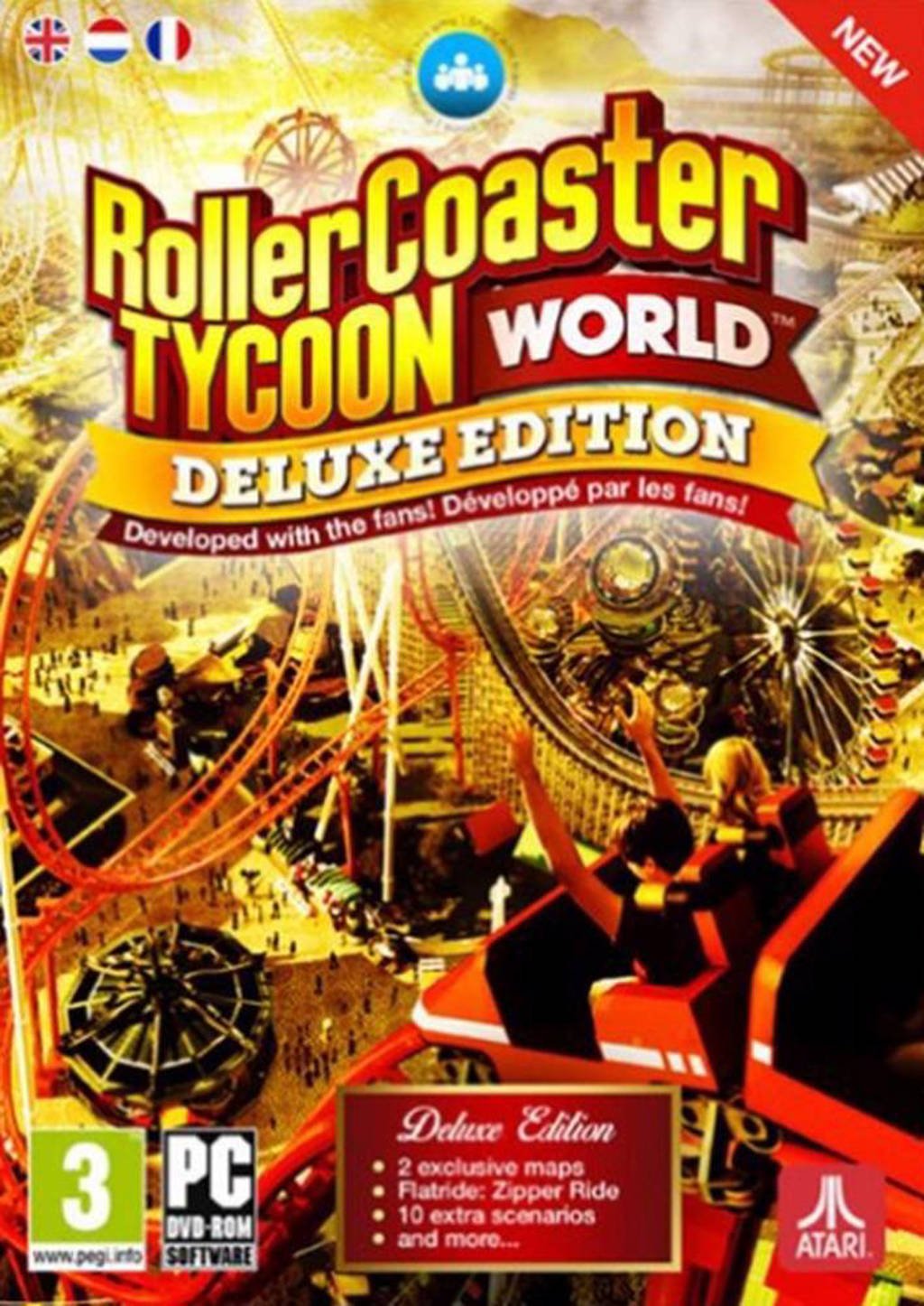 Rollercoaster tycoon world (Deluxe edition) (PC)