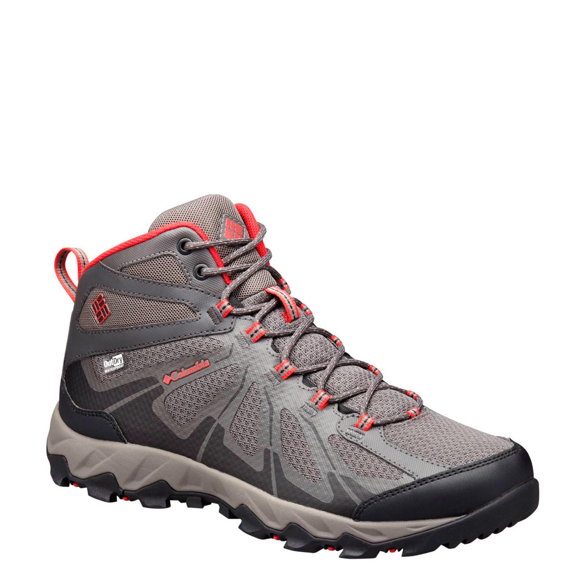 Bottes De Randonnée Columbia Peakfreak Mid Outdry XCRSN II - Homme 11 - Gris/Rouge