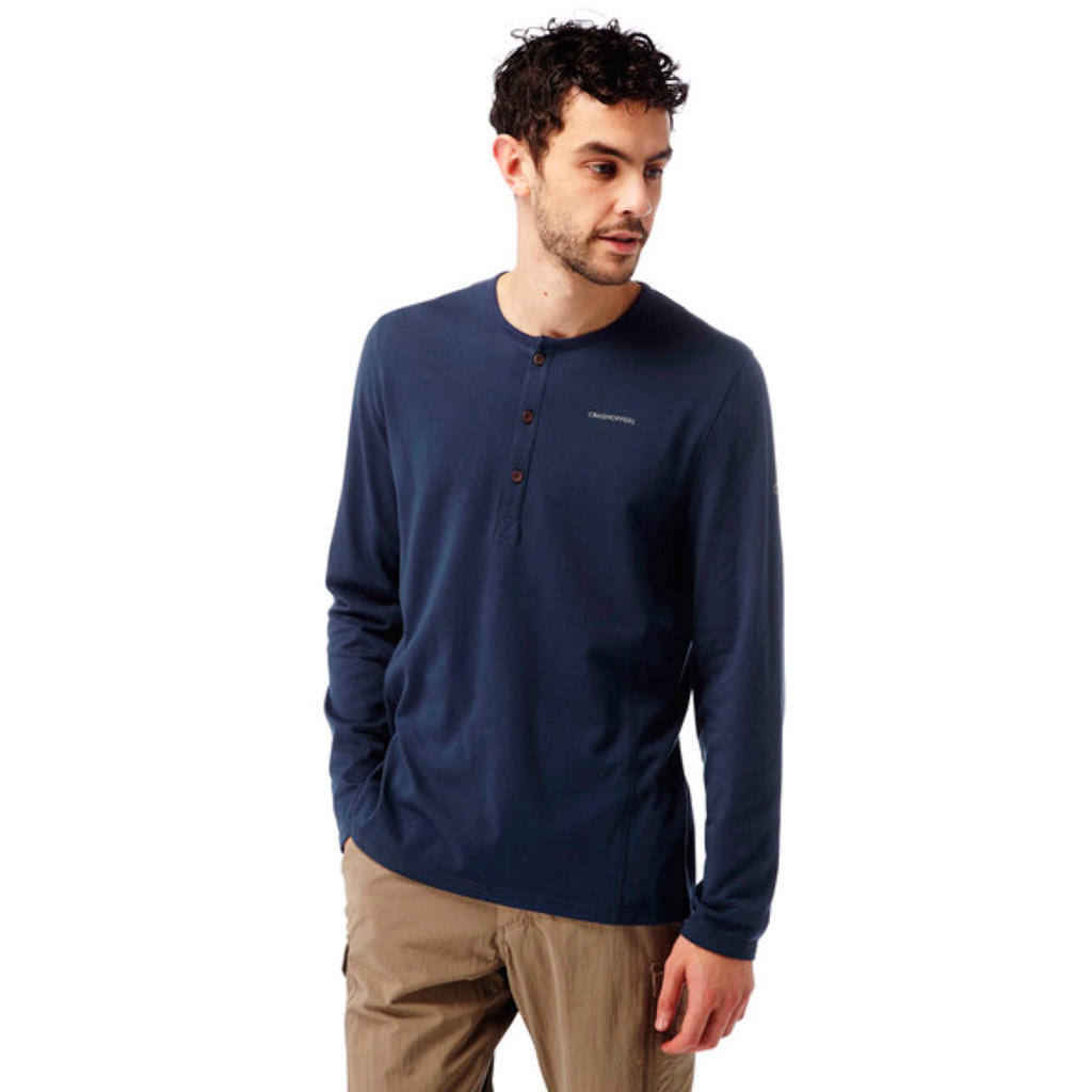 Craghoppers outdoor T-shirt donkerblauw