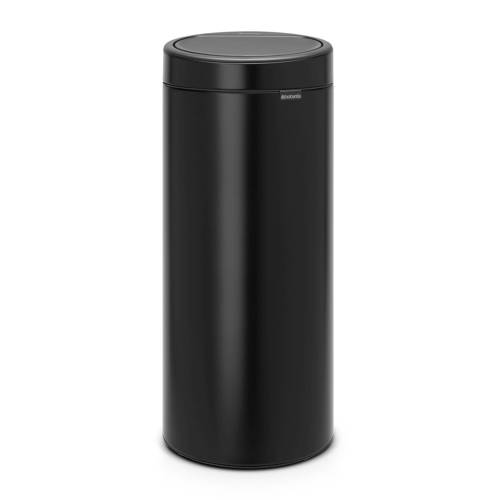 Wehkamp Brabantia Touch Bin Prullenbak - 30 l - Matt Black aanbieding