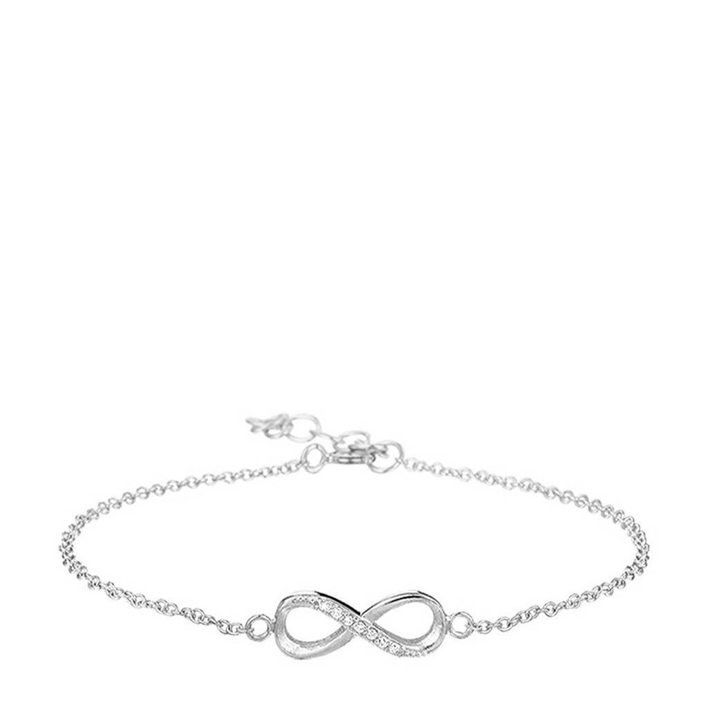 Selected Jewels Infinity armband, Zilver