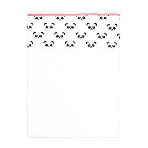 Fabs World Panda Dreams Babylaken 100X150 Cm Koraal fabs world kopen in de aanbieding