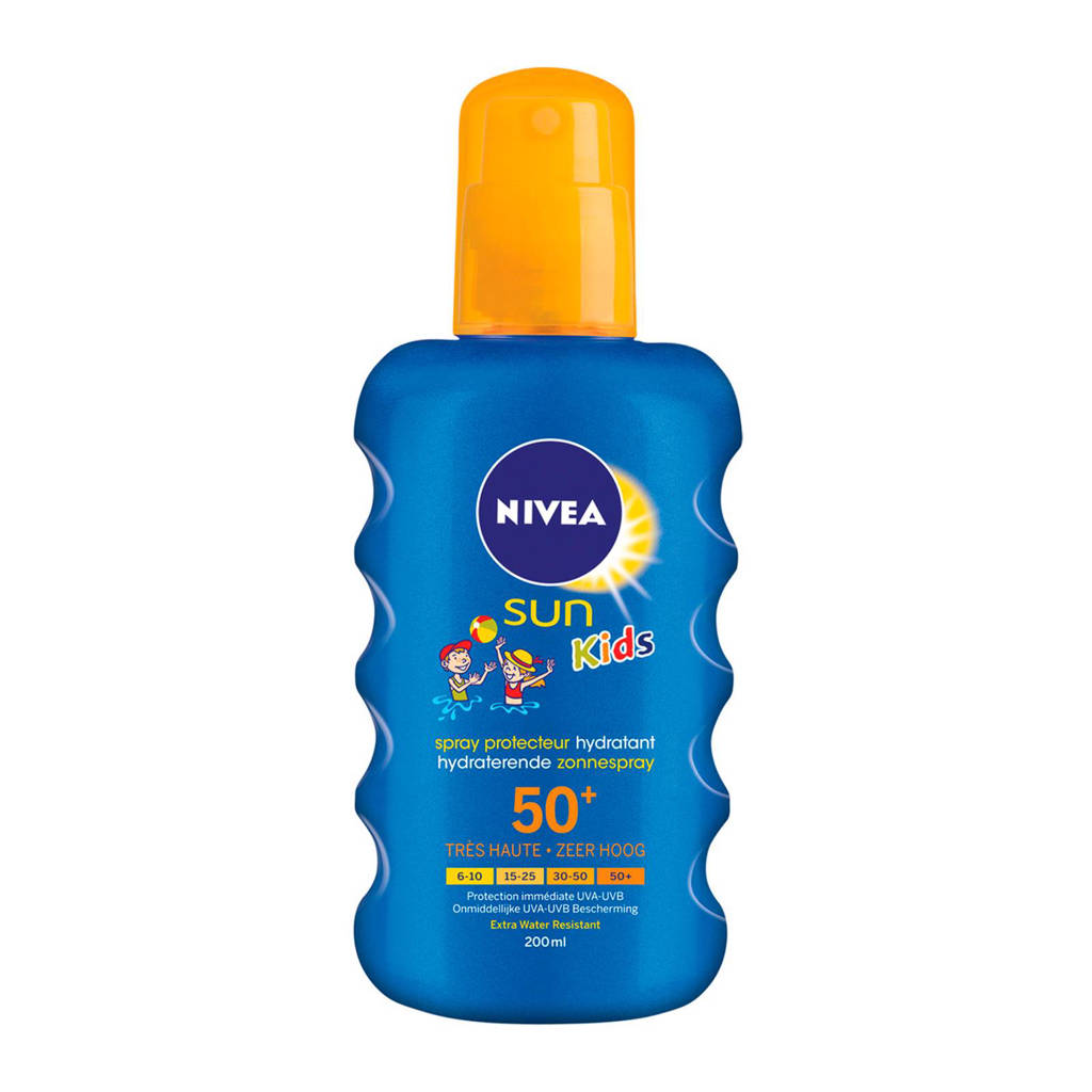 NIVEA SUN Kids Hydraterende Zonnespray SPF50+ - 200 ml