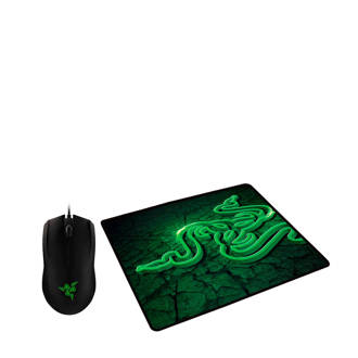 Game Hardware - Muismat Abyssus 2000 muis + Goliathus Control Fissure Bundle muismat