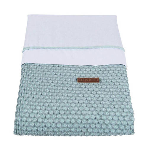 Babys Only Sun Dekbedovertrek 100X135 Cm Stonegreen babys only kopen in de aanbieding