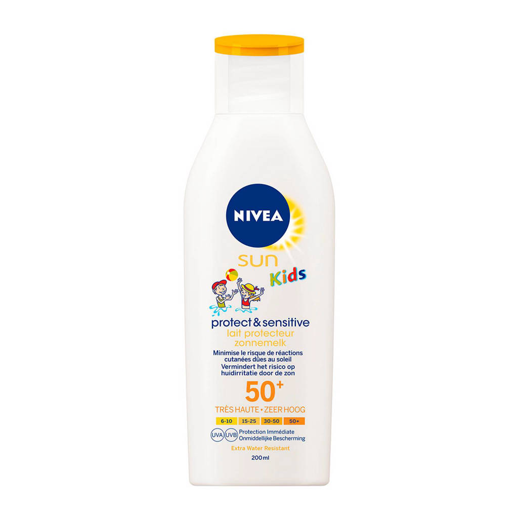 NIVEA SUN Kids Protect & Sensitive Lotion SPF50+ - 200 ml
