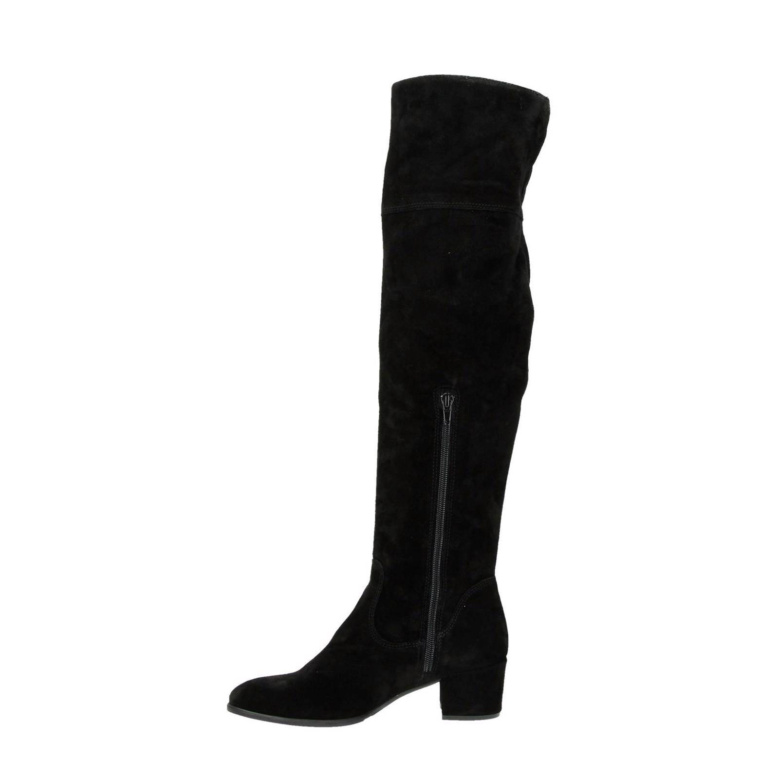 Tamaris suède overknee laarzen | wehkamp Tamaris suede overknee laarzen | wehkamp