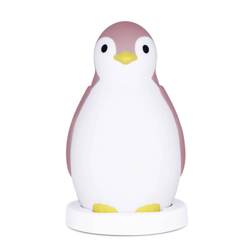 Zazu pinguin Pam slaaptrainer/lamp roze, Roze
