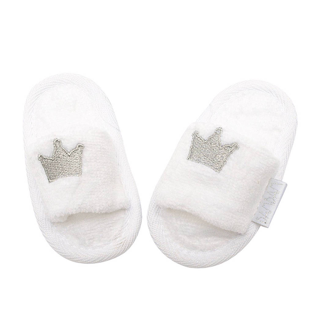 BamBam badslippers, Wit