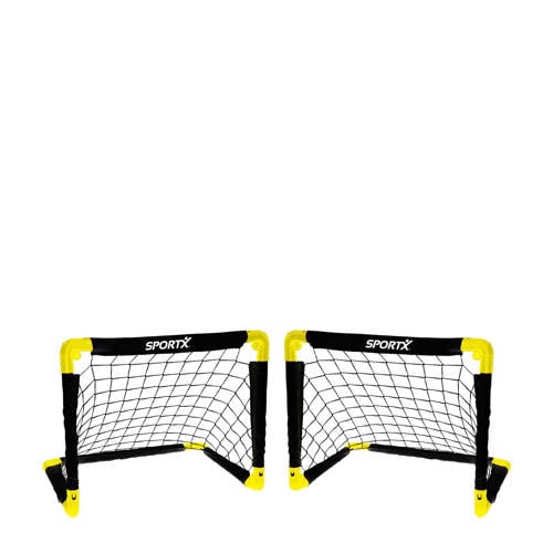 Wehkamp SportX 2 opvouwbare voetbaldoeltjes aanbieding