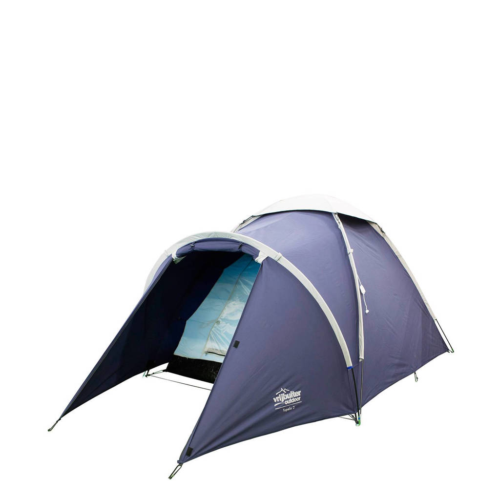 Vrijbuiter Outdoor 2-persoons koepeltent Tupela, Blauw
