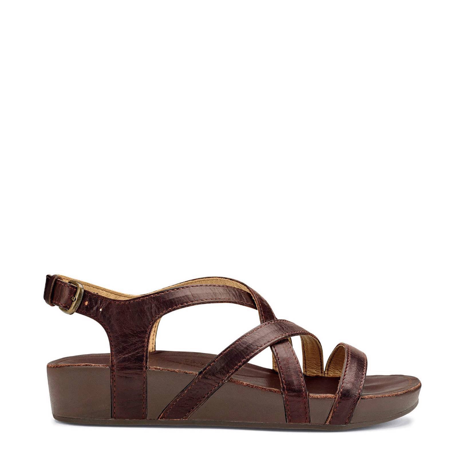 Olukai Nana leren sandalen