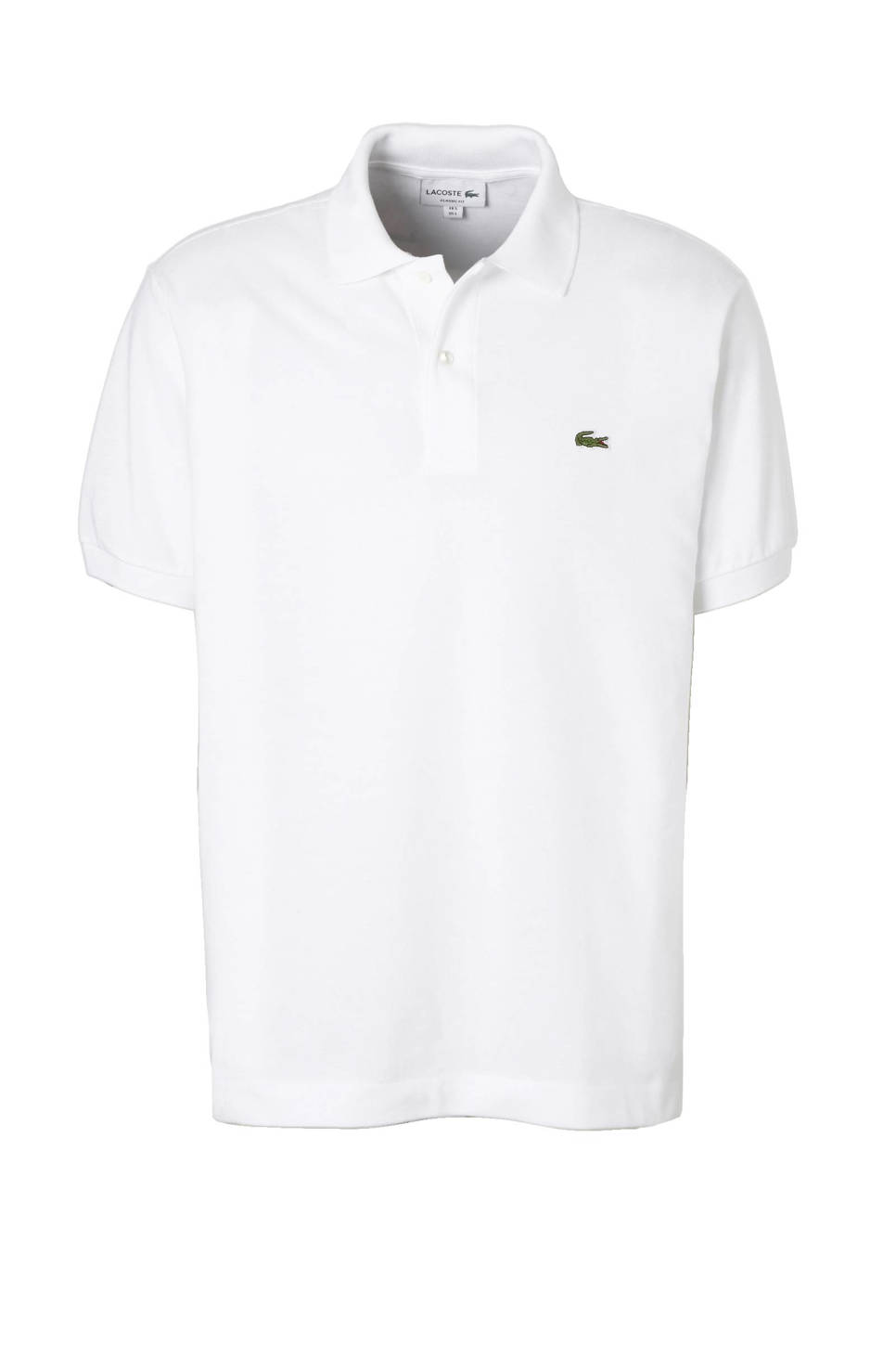 Lacoste classic fit polo, Wit