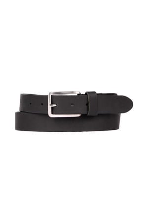 leren riem zwart