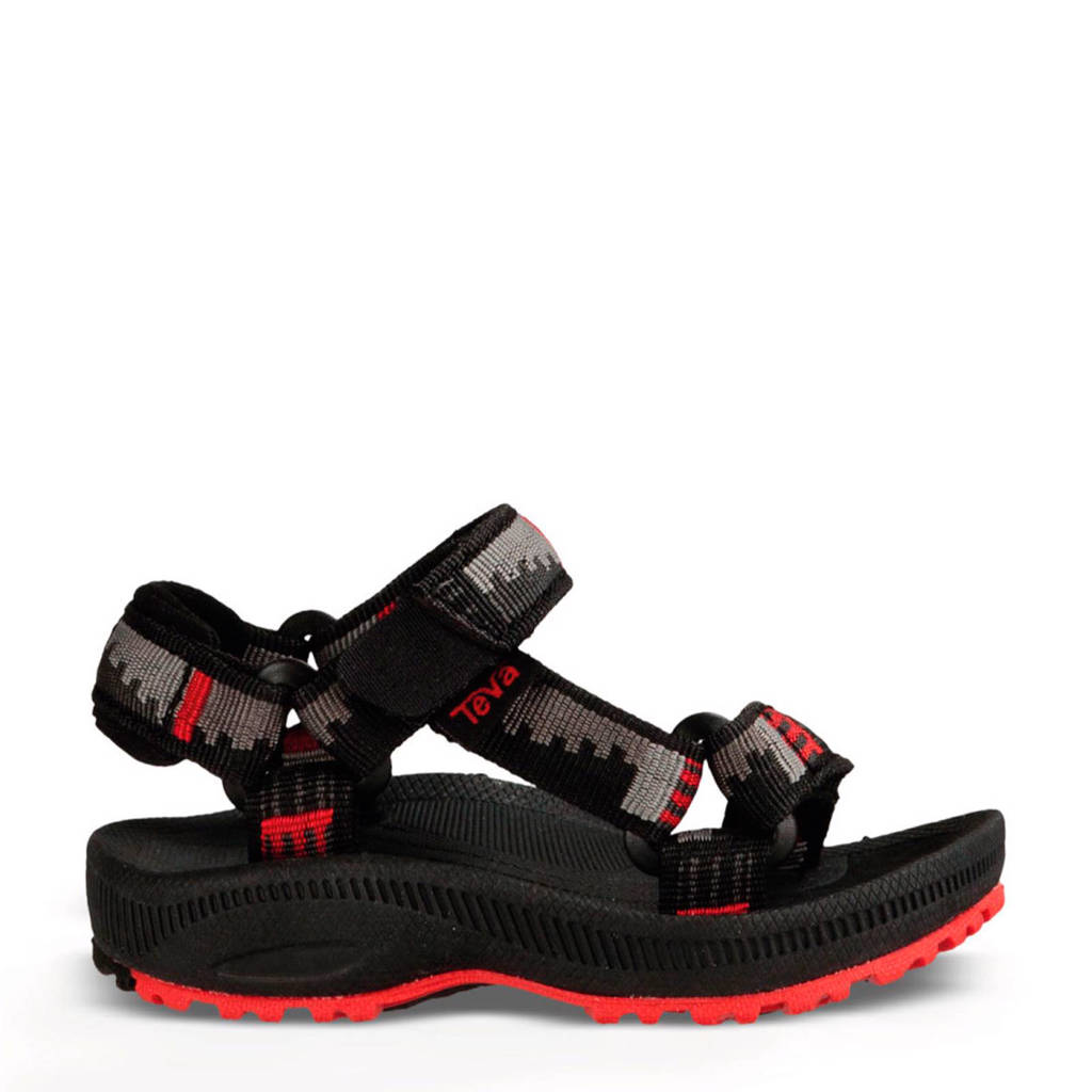 Teva Hurricane outdoor sandalen, Zwart/grijs