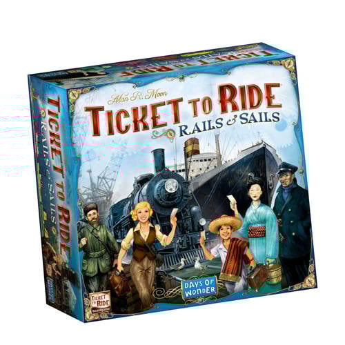 Wehkamp Days of Wonder Ticket to Ride DOW 720526 Rails & Sails aanbieding