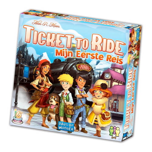 Wehkamp Days of Wonder Ticket to Ride DOW 720527 Mijn Eerste Reis aanbieding