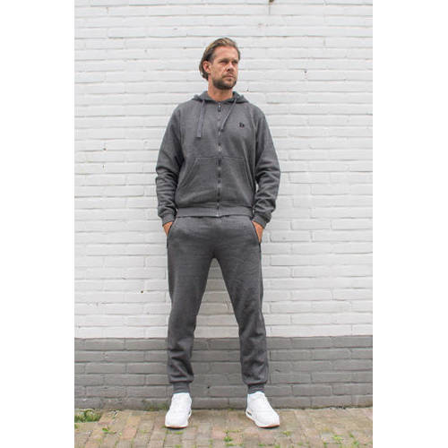 Donnay trainingsbroek Jack donkergrijs gemeleerd afbeelding