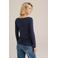 WE Fashion longsleeve donkerblauw