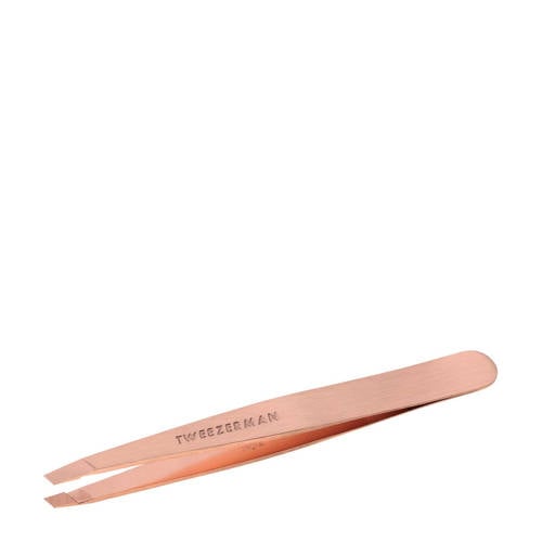 Tweezerman Slant Tweezer Rosegoud tweezerman kopen in de aanbieding