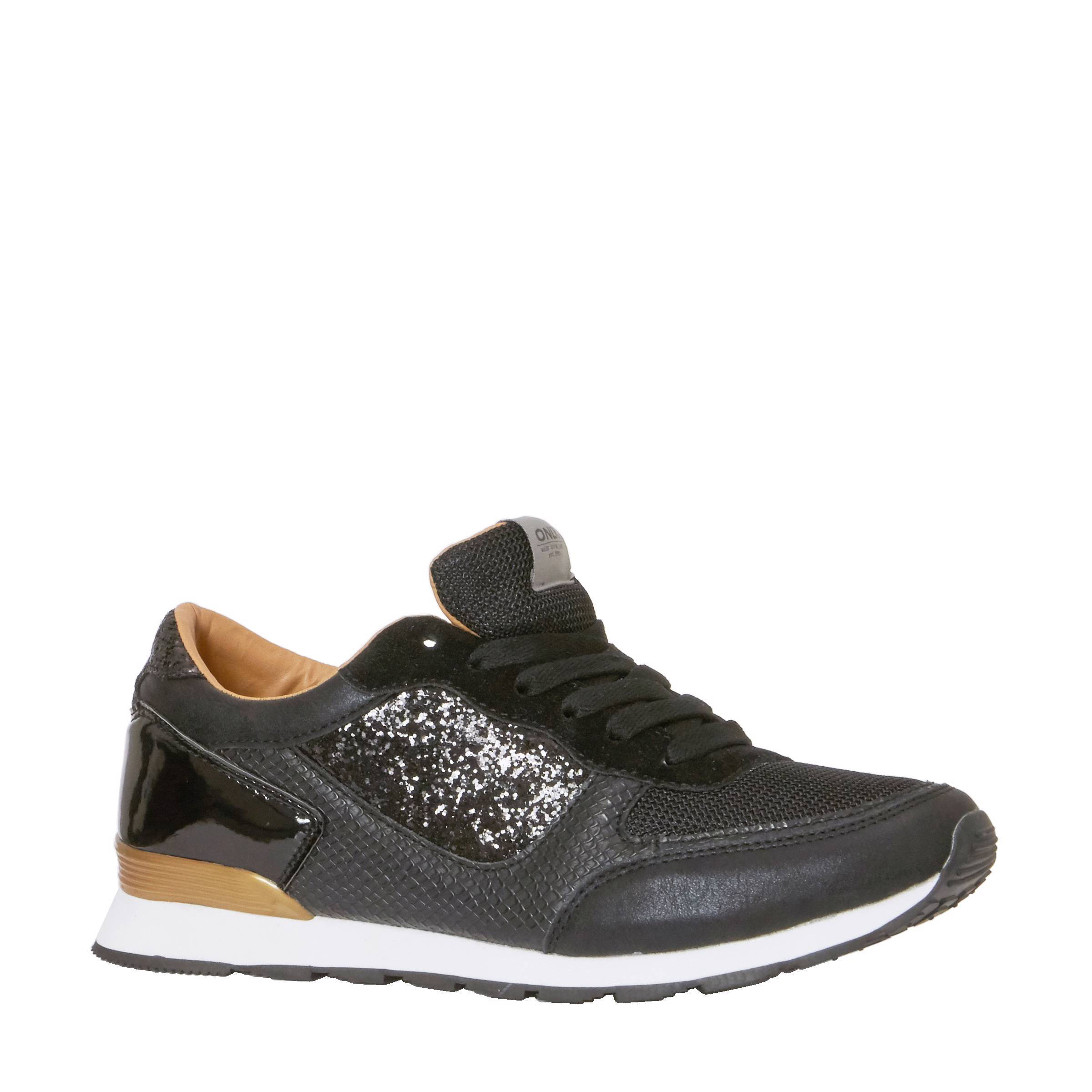 ONLY ONLSALONI SNAKE PU SNEAKER 15184230 (Grijs) - Sneakers chez Sarenza  (388750)
