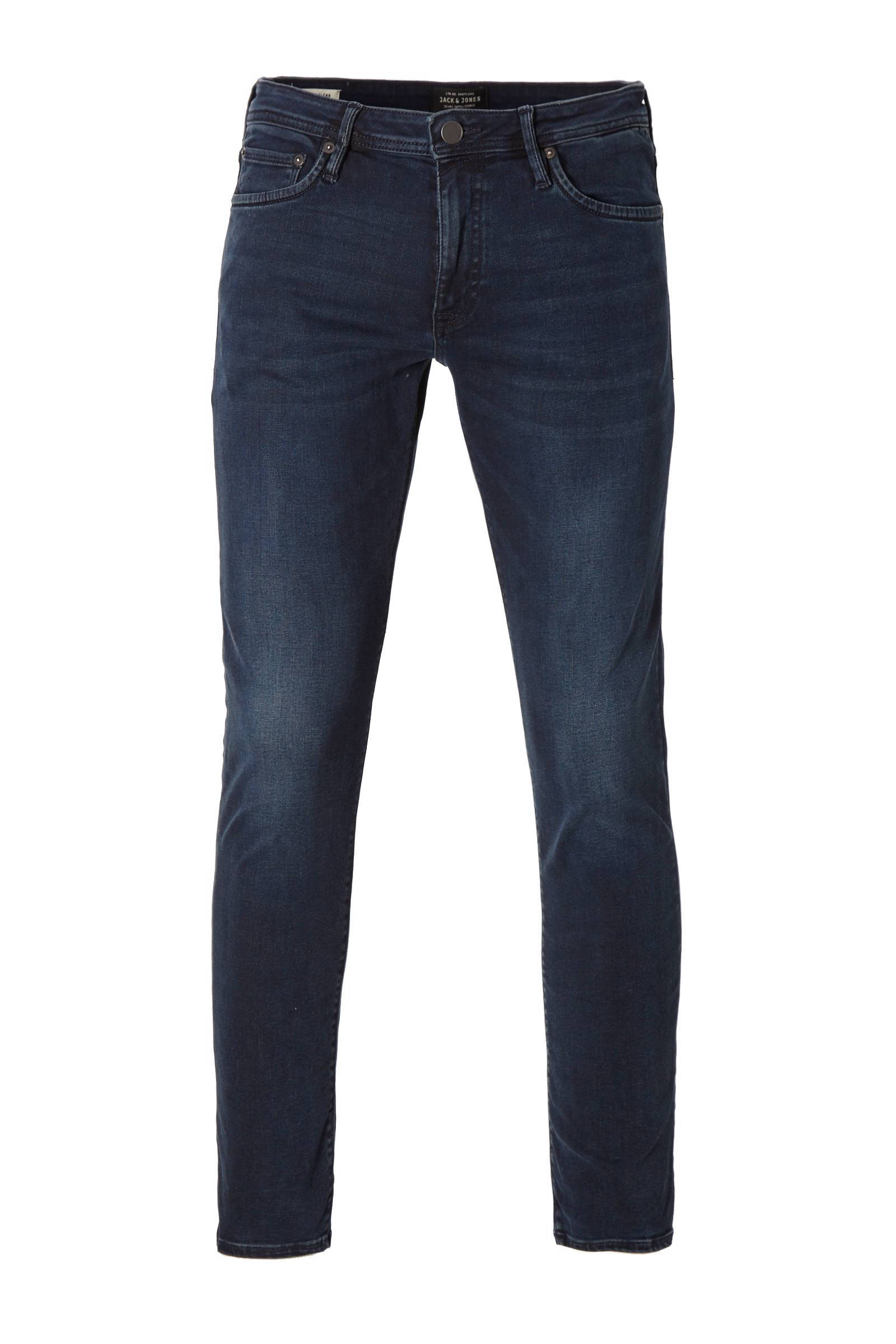 JACK & JONES JEANS INTELLIGENCE slim fit jeans Glenn black denim wehkamp