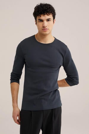 longsleeve blauw