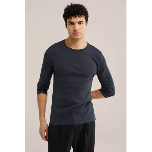 WE Fundamentals longsleeve blauw afbeelding
