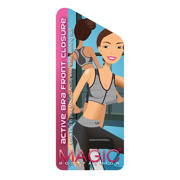 thumbnail: MAGIC Bodyfashion level 3 sportbh met rits grijs