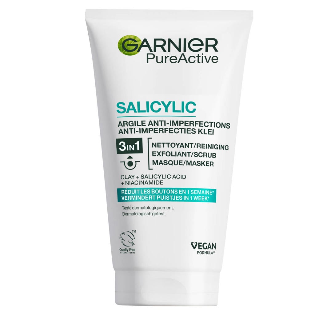 Garnier Skinactive Skin Nat Pure 3in1 scrub - 150 ml