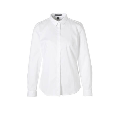 Esprit Women Collection Getailleerde Overhemdblouse esprit kopen in de aanbieding