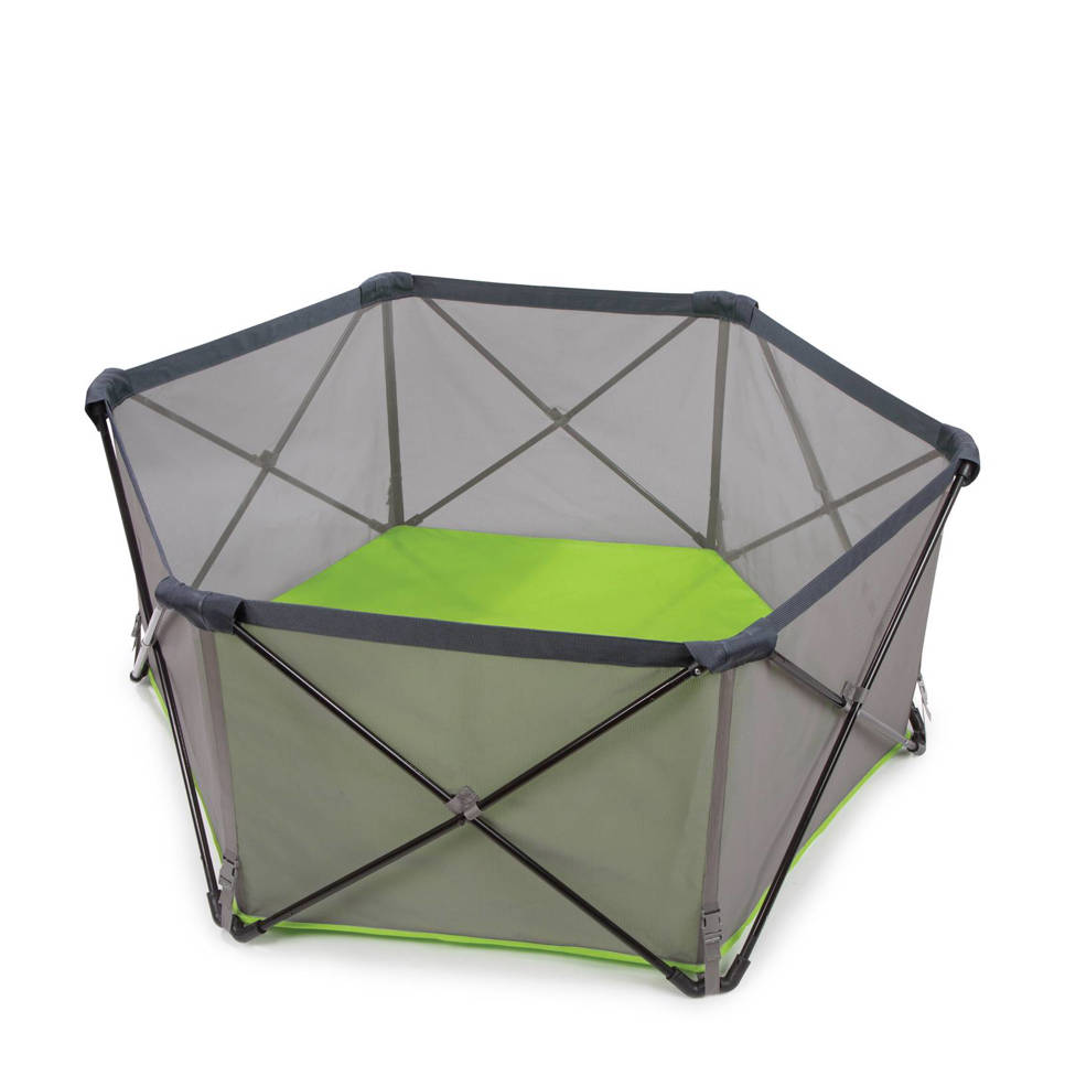 Summer Infant Pop 'N Play draagbare baby box, Zwart, Groen