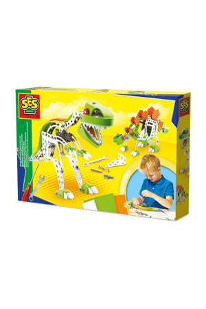 Metaal constructieset dino
