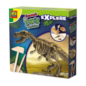  T-rex skelet opgraven