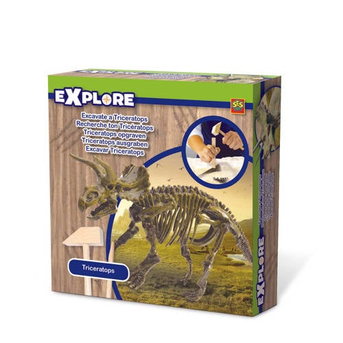 Ses Bikken Dino Skelet Triceratops ses kopen in de aanbieding Ses Bikken Dino Skelet Triceratops ses kopen in de aanbieding