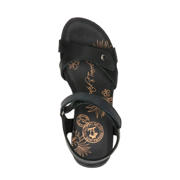 thumbnail: Panama Jack nubuck sandalettes zwart