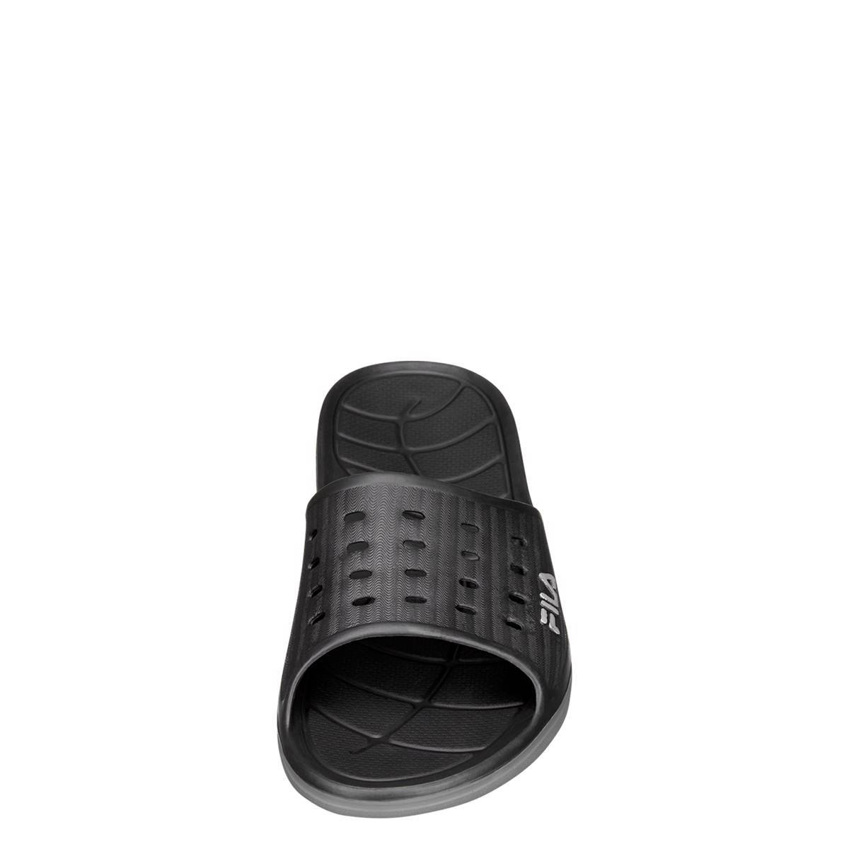 fila badslippers zwart