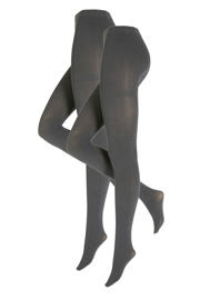 thumbnail: whkmp's own microfibre panty 60 denier - set van 2 grijs
