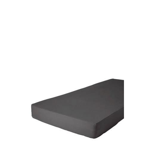 Walra Katoenen Hoeslaken Antraciet walra kopen in de aanbieding