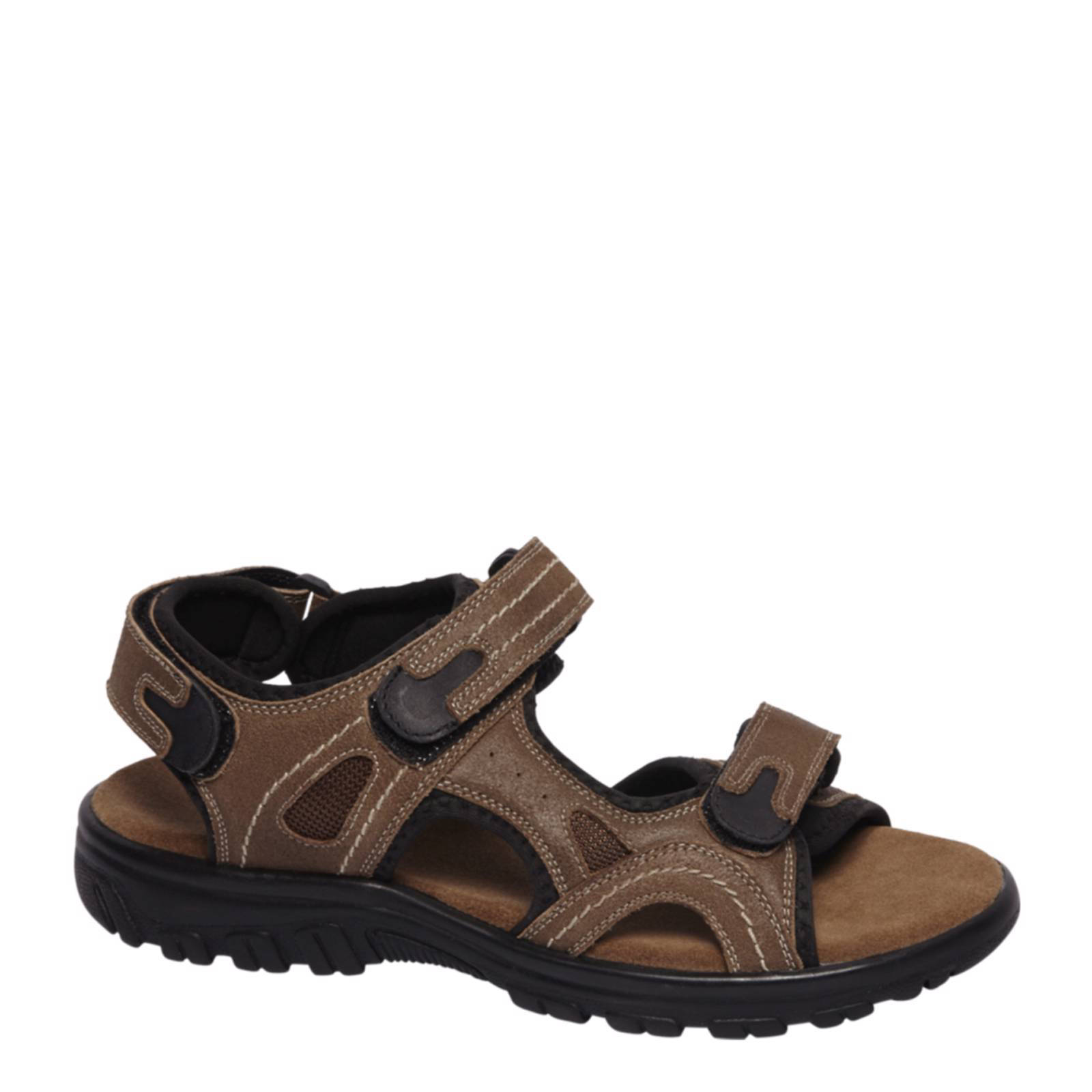 vanHaren Bjorndal leren sandalen | wehkamp